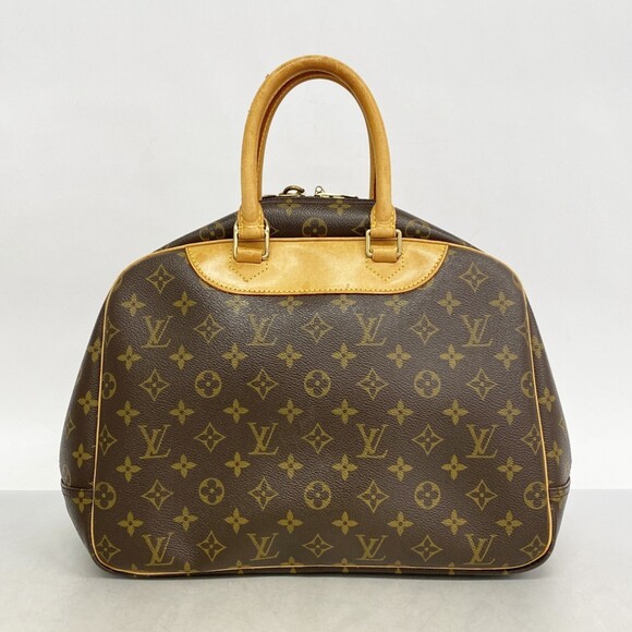 Louis Vuitton Monogram Deauville Handbag M47270 Brown Women's - Picture 12 of 12